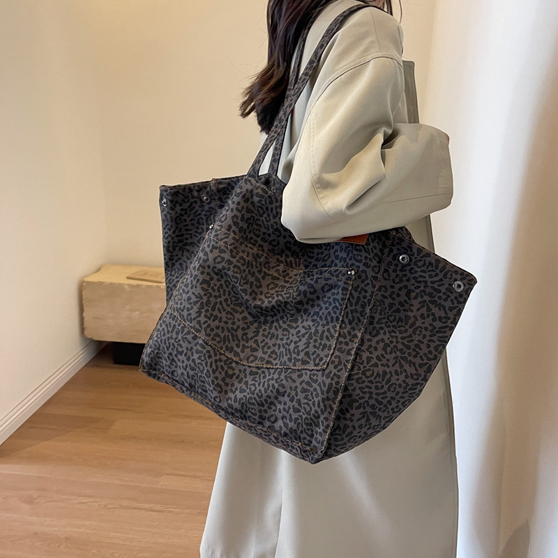 Sac fourre-tout à motif léopar - Women'S Bags For Work avis et prix