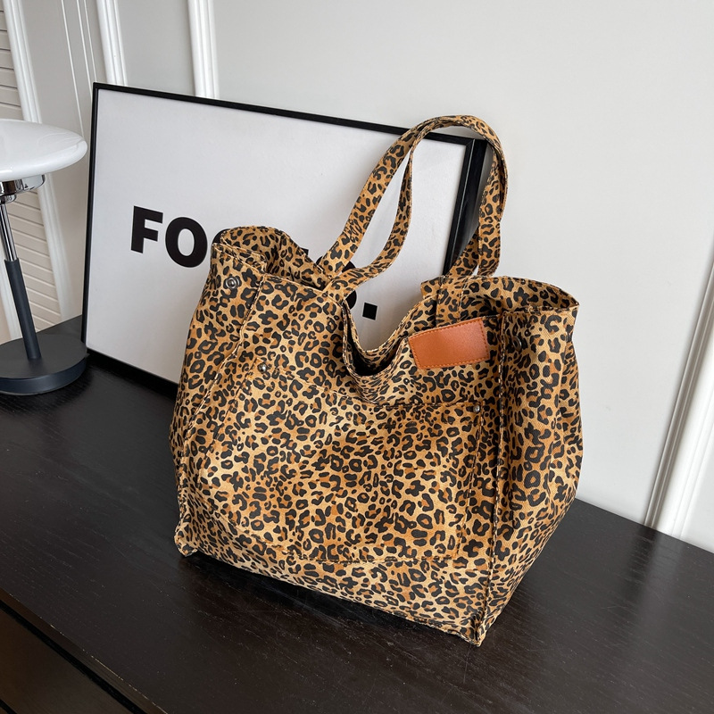 Sac fourre-tout à motif léopar - Women'S Bags For Work avis et prix