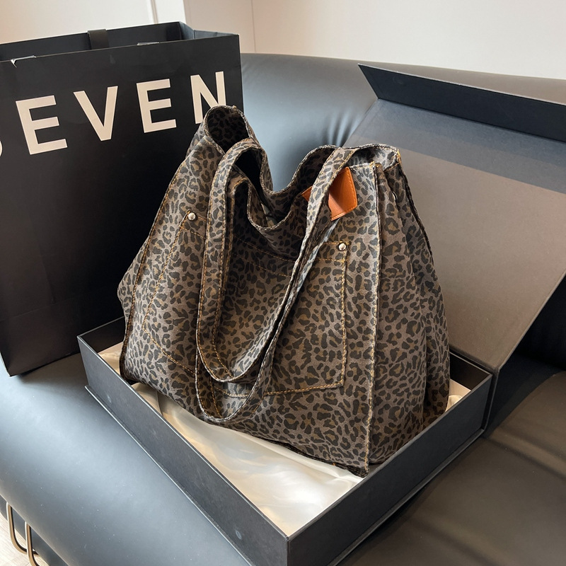 Sac fourre-tout à motif léopar - Women'S Bags For Work avis et prix