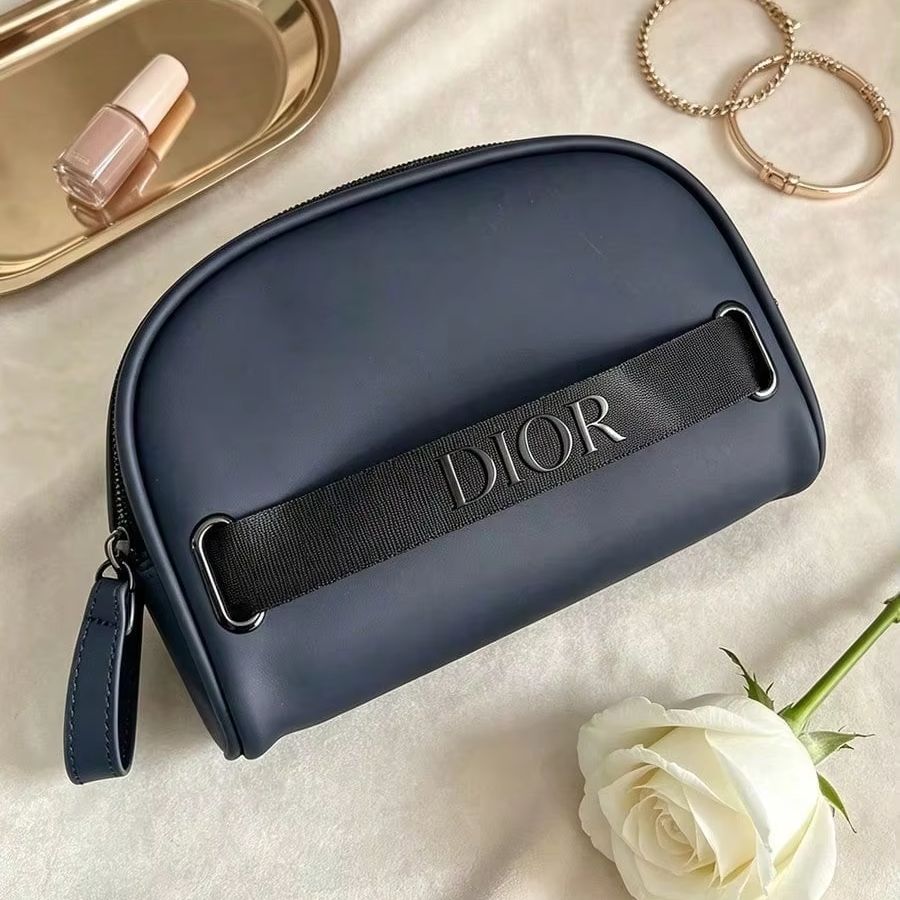 Sac cosmétique demi-lune bleu  - Women Bags Dior avis et prix