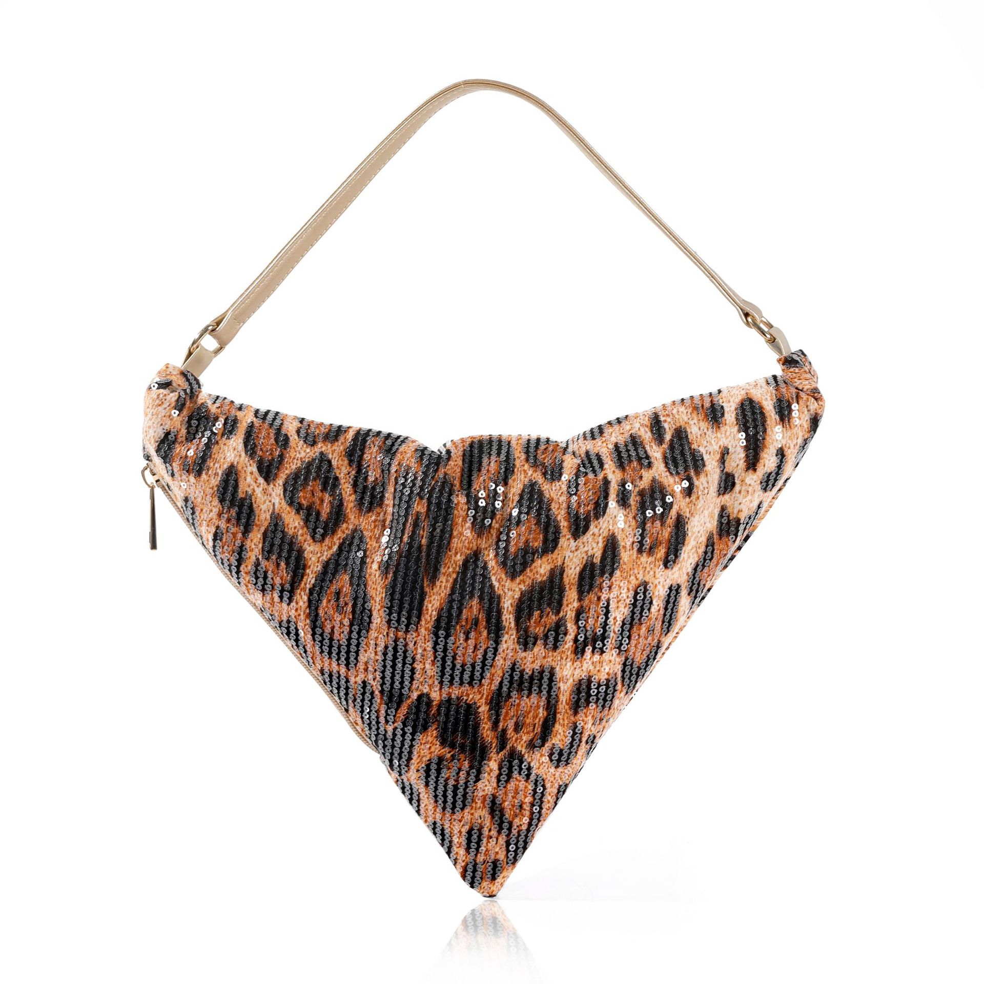 Sac croissant imprimé léopard, - Women Bags In Trend avis et prix