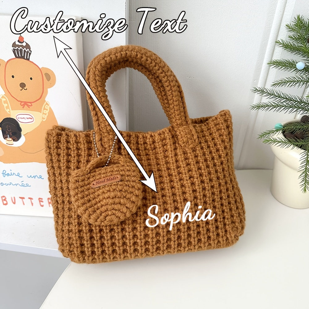 Sac fourre-tout tricoté person - Women Bags Name avis et prix
